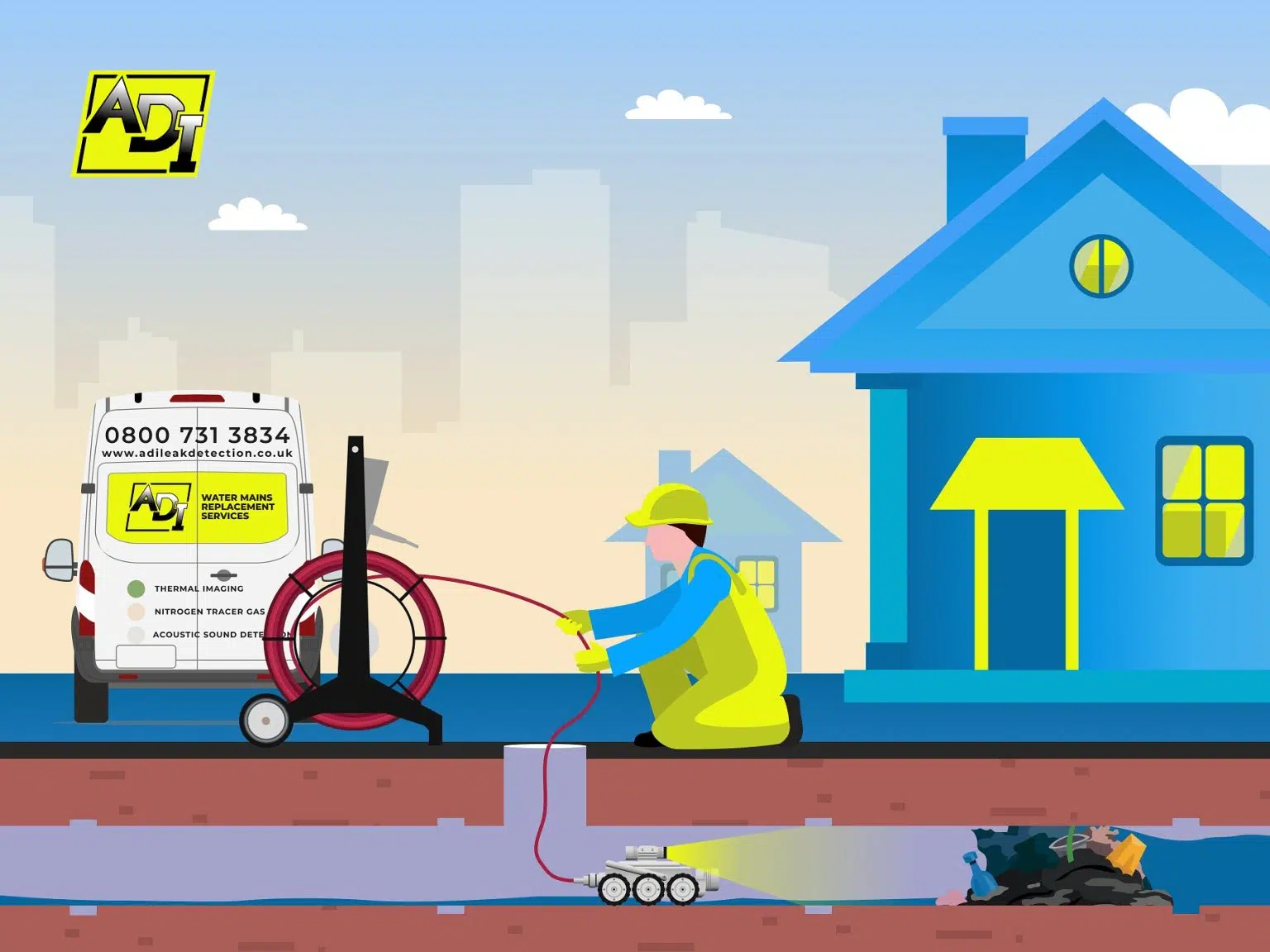 Drainage CCTV Surveys & Investigations Hatfield